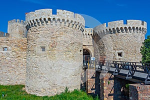 Baroque Gate leading to Kalemegdan fortress in Belgrade, Serbia