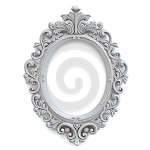 Baroque Gray Frame. 