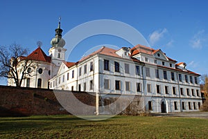 Baroque monastery in Brevnov photo