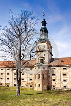 Baroque monastery Plasy near Plzen, Czech republic