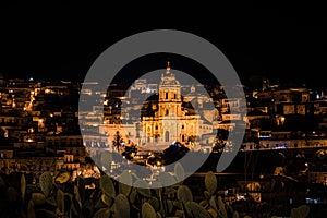 Baroque old town center of Modica