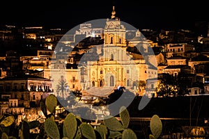 Baroque old town center of Modica