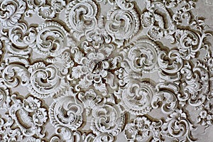 Baroque ornament detail decoration