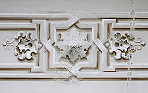 Baroque ornament strip