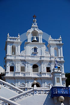 The Baroque Our Lady of he Immaculate Conception Church in Panjim