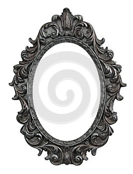 Baroque oval frame