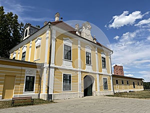 Baroque palace Eltz Manor  in Vukovar - Slavonia, Croatia / Schloss Eltz in Vukovar - Slawonien, Kroatien or Barokni Dvorac Eltz