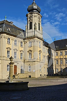 Baroque palace in Werneck, Germany.