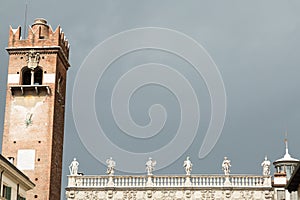 The Baroque Palazzo Maffei, Verona, Italy