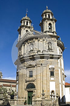 Baroque pilgrims church Virxe Peregrina Pontevedra photo