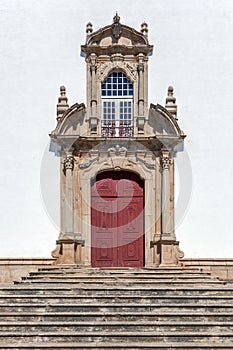 Baroque portal of the Igreja de Santa Maria da Devesa Church photo