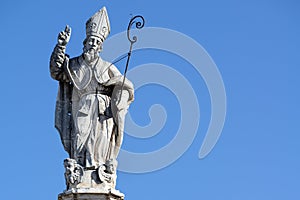Baroque Santo Oronzo statue photo
