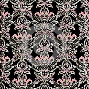 Baroque seamless pattern