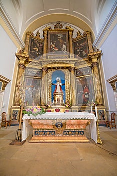Altar of Riaza church photo