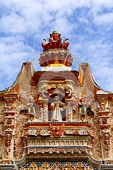 Baroque Tilaco  mission near jalpan de serra in queretaro, mexico II