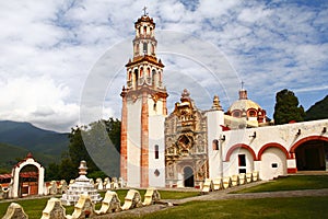 Baroque Tilaco  mission near jalpan de serra in queretaro, mexico IV