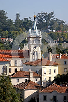 Baroque tower castle in sintra