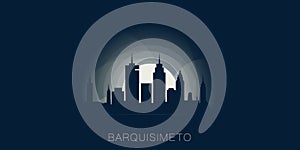 Barquisimeto cityscape skyline city vector banner photo