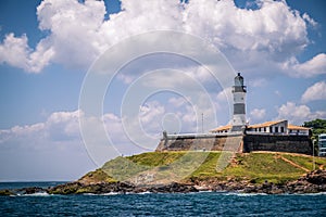 Barra Lighthouse Farol da Barra in Salvador, Bahia photo