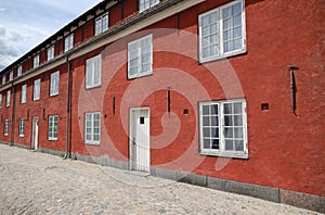 Barracks of the Kastellet fortress in Copenhagen