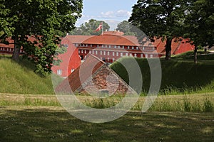 Barracks of the Kastellet fortress in Copenhagen