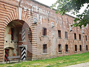 Barracks in the Srebrna GÃ³ra Fortress, Poland