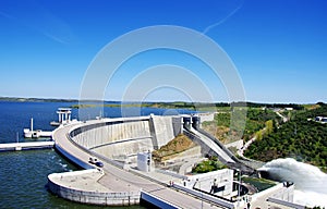 Barrage of Alqueva, Portugal