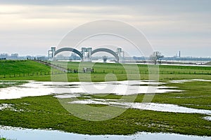 Barrage of Driel (the Netherlands)