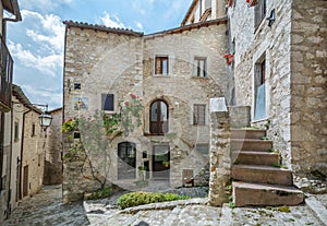 Scenic sight in Barrea, Province of L`Aquila, Abruzzo Italy. photo