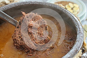 `Barreado`, typical dish from ParanÃÂ¡ - Brazil photo