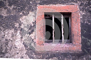 Barred window