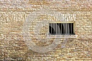 Barred window