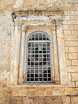 Barred Window, Old Orthodox Church, Jerusalem