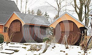 Barrel cottages