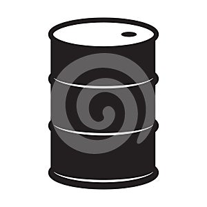 Barrel icon. A barrel of oil icon.