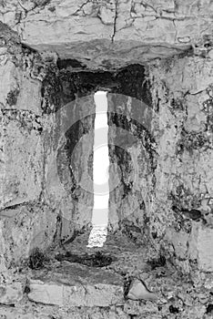 The barrel of the old castle.