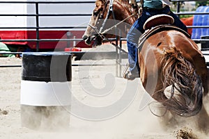 Barrel Racing