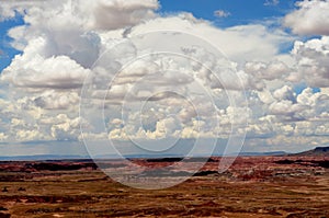 Barren Hostile Landscape Painted Desert Northern Arizona