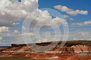 Barren Hostile Landscape Painted Desert Northern Arizona