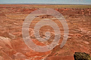 Barren Hostile Landscape Painted Desert Northern Arizona