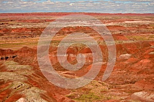 Barren Hostile Landscape Painted Desert Northern Arizona