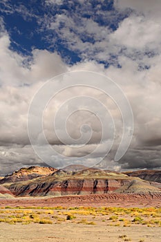 Barren Hostile Landscape Painted Desert Northern Arizona