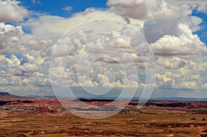 Barren Hostile Landscape Painted Desert Northern Arizona