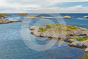 Barren islets near the Storseisundet Bridge