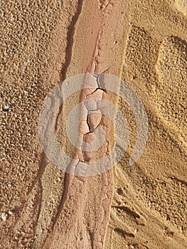 barren land due to erosion after deforestation