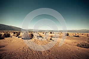 Barren land like Mars photo