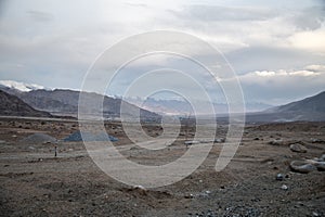 Barren Landscape of Leh Ladakh India