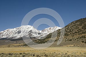 Barren landscape in Sierra Nevada