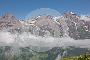 Barren peaks of the Hoher Tenn and the Grosses Wiesbachhorn