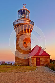The Barrenjoey Lighthouse